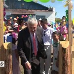 Открытие детской площадки в Буганаке