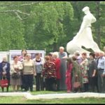 Открытие после реконструкции скульптуры прокатчика в с. Тирлянский