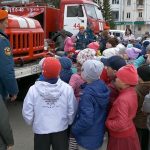 На площади Металлургов состоялась выставка пожарной техники