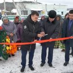 Открытие памятника и «Вечного огня» в с.Абзаково