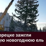 В Белорецке зажгли Главную новогоднюю ель