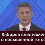 Радий Хабиров внес изменения в указ о повышенной готовности