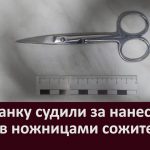 Сельчанку судили за нанесение ударов ножницами сожителю