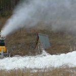 На горе Мраткино начали оснежение трасс