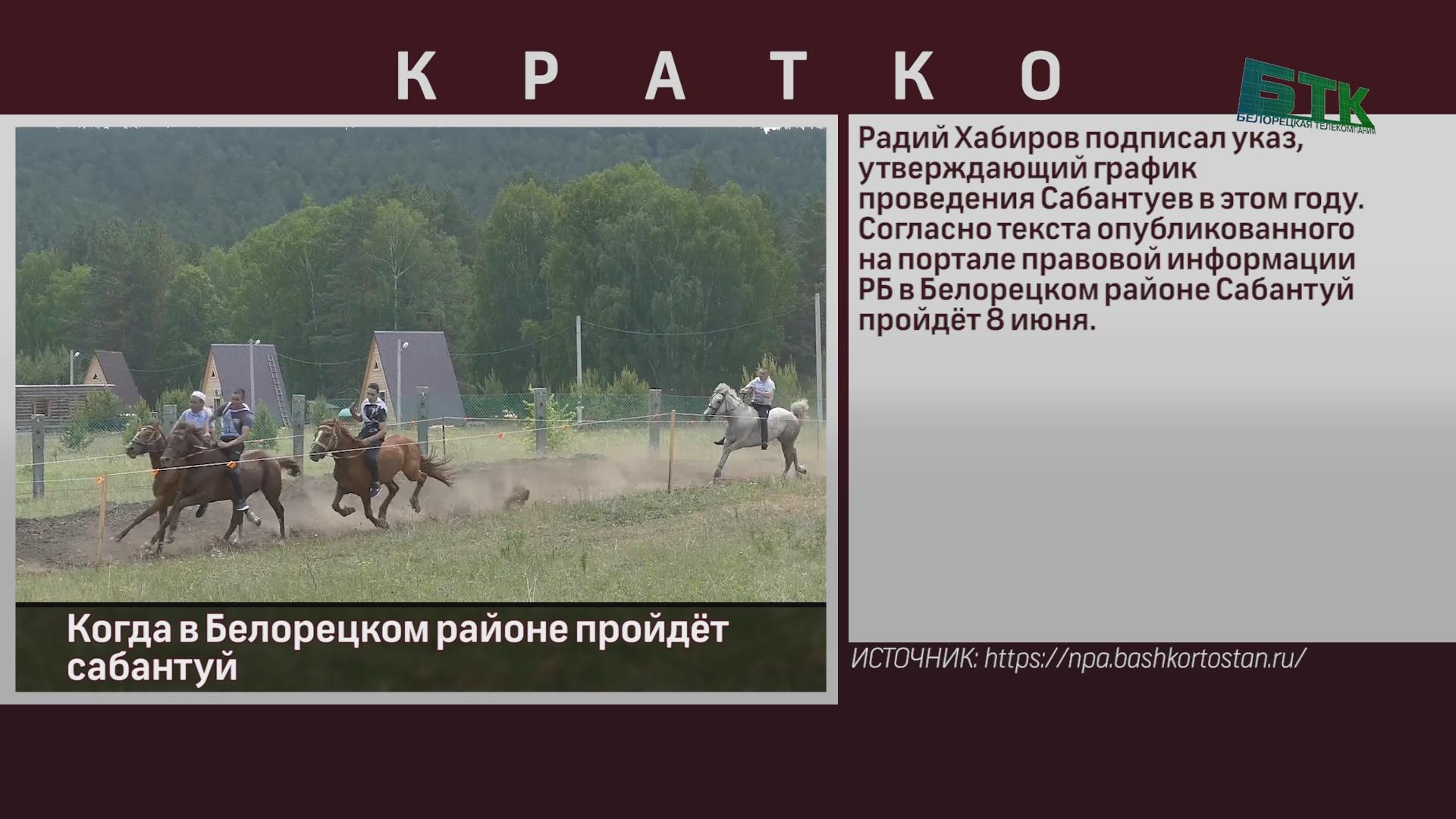 Когда в Белорецком районе пройдёт сабантуй - Новости Белорецка на русском  языке - Белорецкая телекомпания